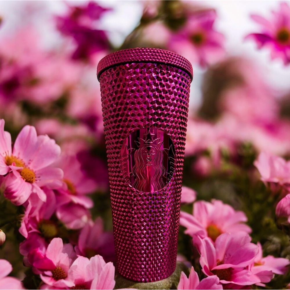 Starbucks Sangria Studded Tumbler 2022 Fall Winter Holiday Bling 24 oz - Venti - Picture 1 of 6